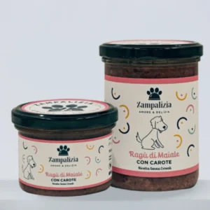 Vasetto in vetro Ragù di Maiale con Carote (180g)