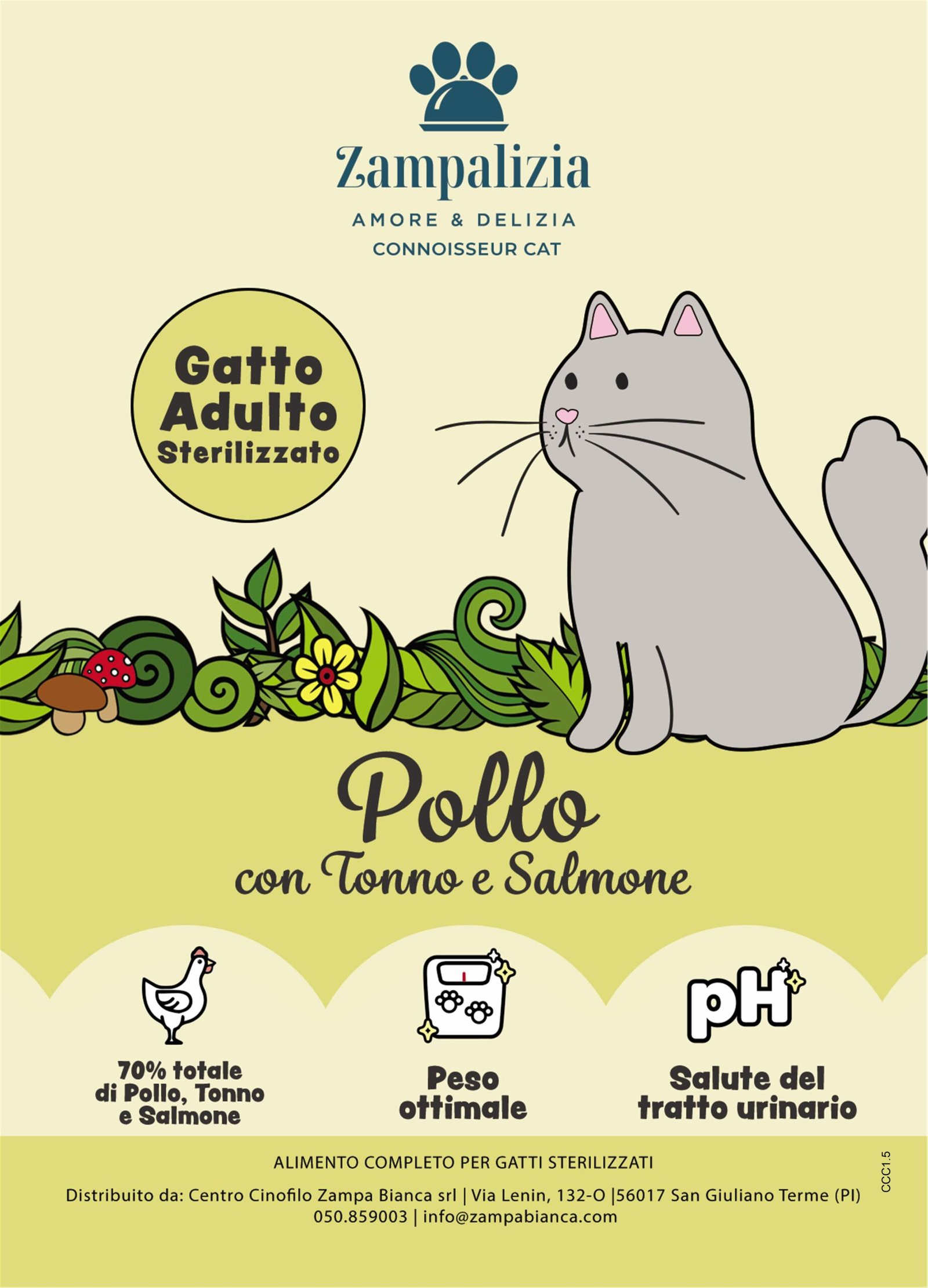 Pollo con tonno e salmone