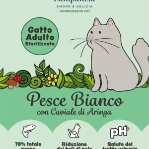 Pesce bianco, caviale e aringhe