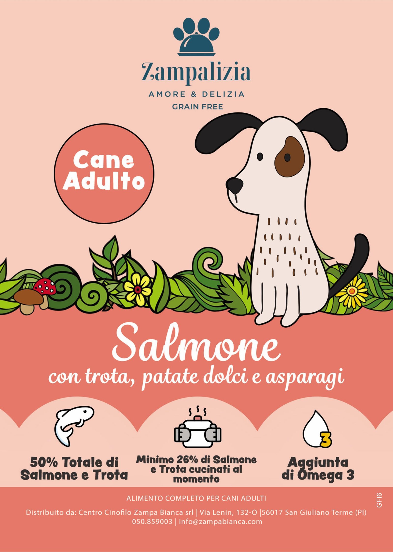 Salmone e trota con asparagi