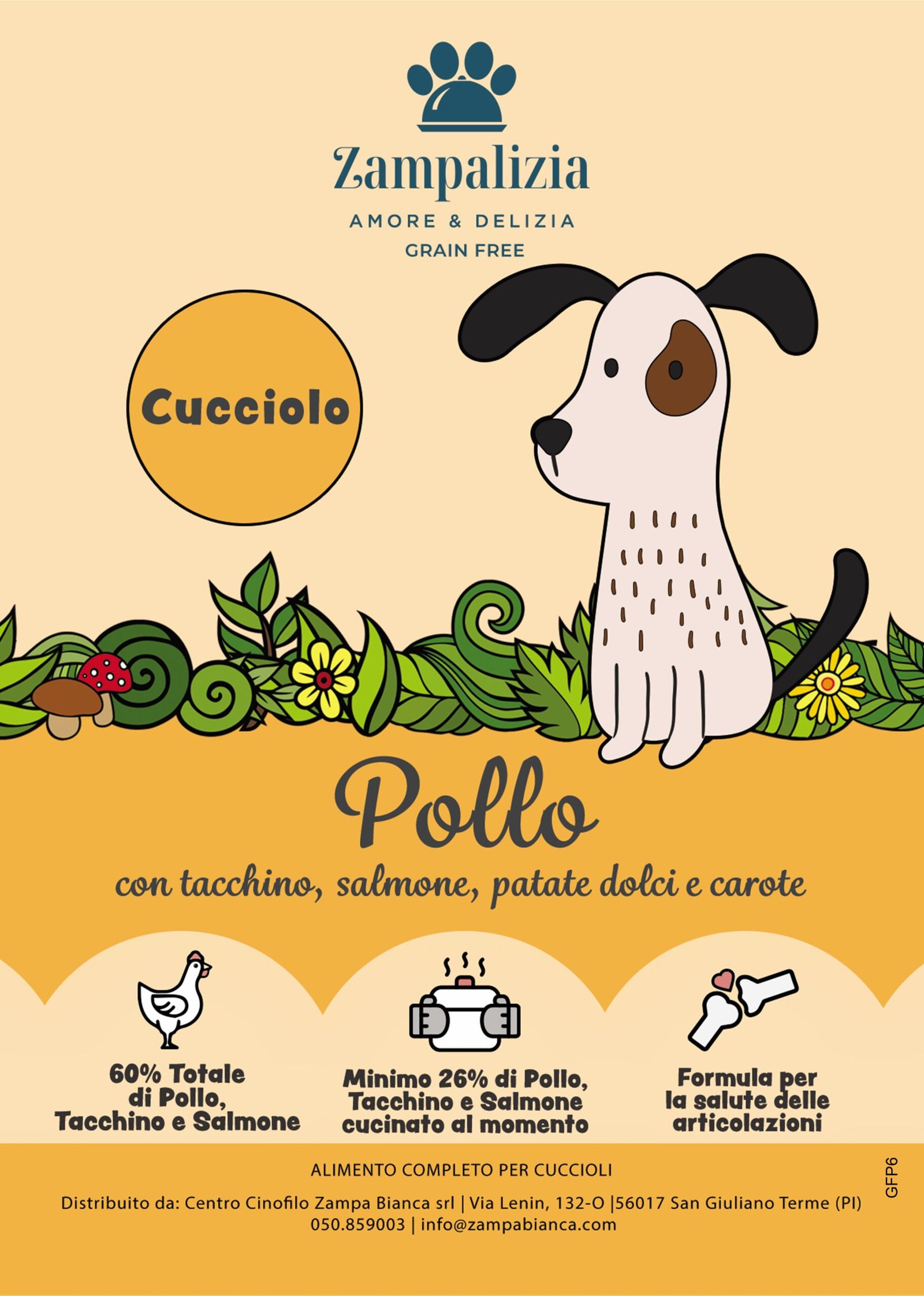 Pollo, tacchino e salmone - Cuccioli di Tutte le Taglie